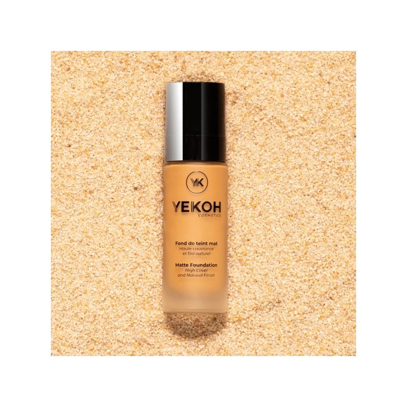 Fond de teint Mat Haute précision 3 en 1 N°8 Honey - 30 ml