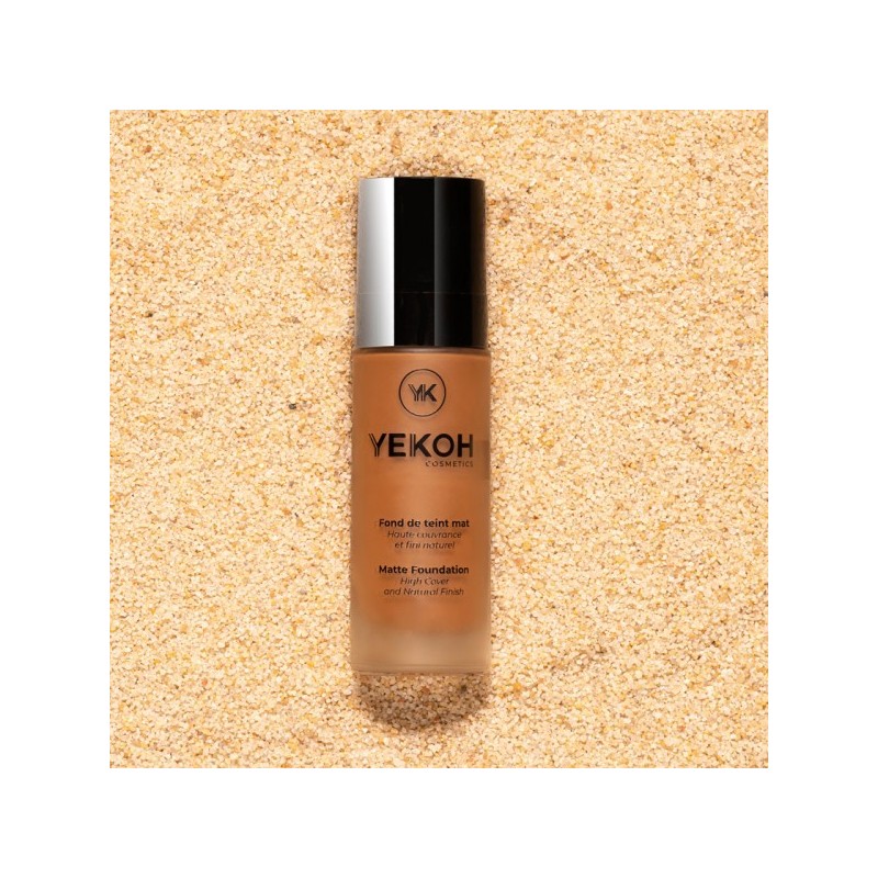 Fond de teint Mat Haute précision 3 en 1 N°4 Bronze - 30ml