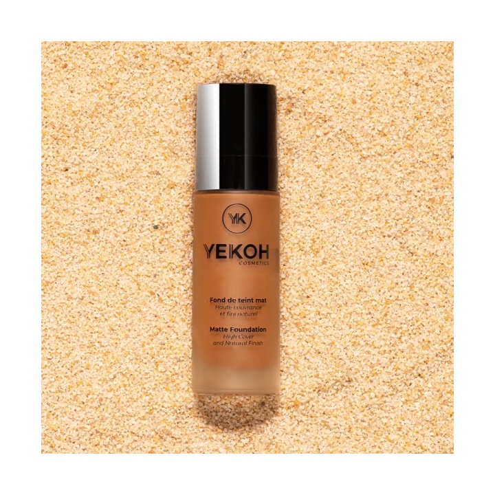 Fond de teint Mat Haute précision 3 en 1 N°4 Bronze - 30ml