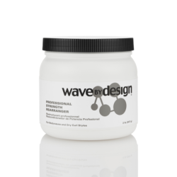 Wave By Design - Crème Rearranger - Crème Défrisante pour le Curl (au Thioglycolate) - 901 ml