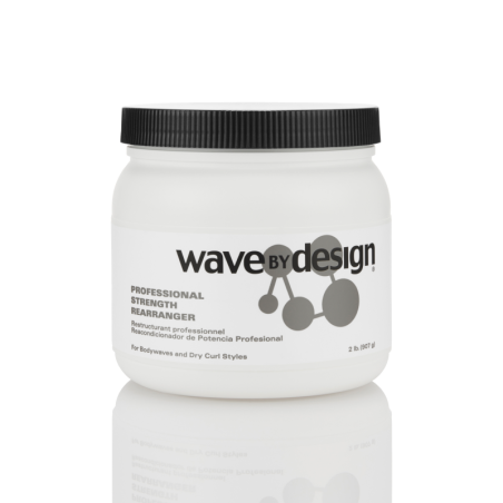Wave By Design - Crème Rearranger - Crème Défrisante pour le Curl (au Thioglycolate) - 901 ml