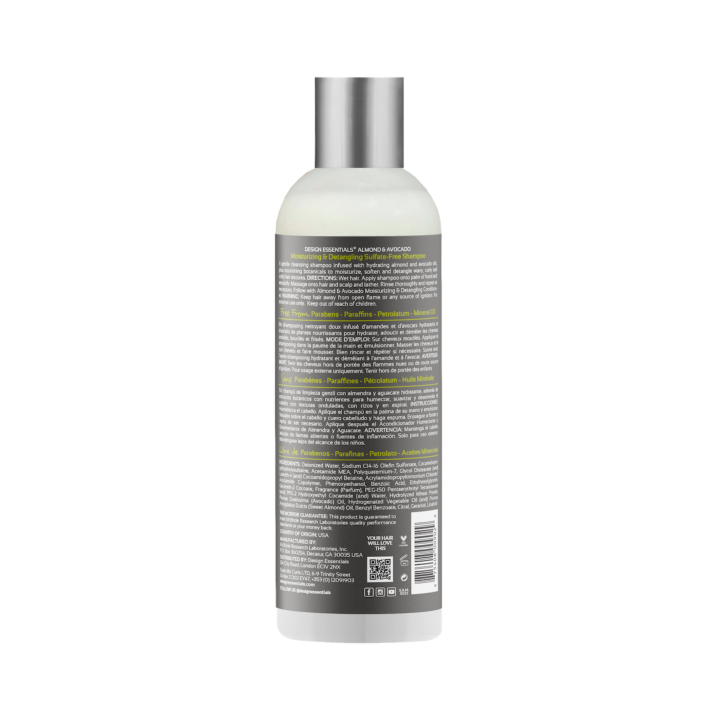 Shampooing sans Sulfates Hydratant et Démêlant - 355 ml