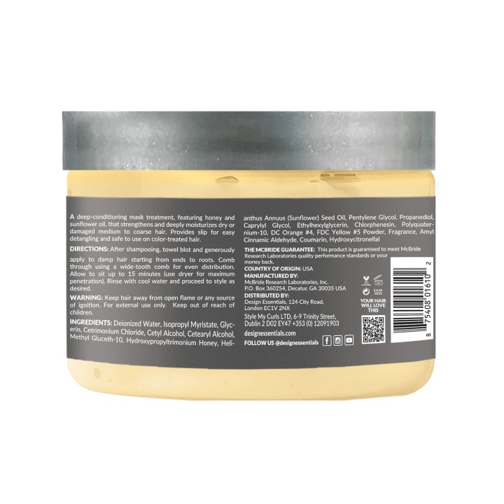 Masque hyper hydratant au miel 360g
