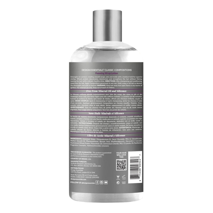 Mousse Compositions pour Wrap 946 ml